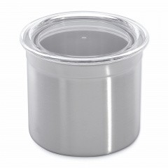 Canister with acrylic lid 12x11cm