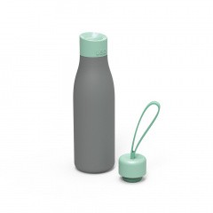 Isolierflasche mit 2 Deckeln 