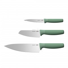 Set 3-pz di coltelli speciali Forest