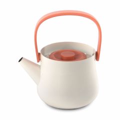 Teapot with strainer orange 1,0 L - Ron