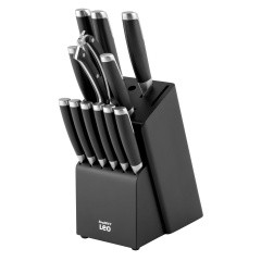 13-pc knife block set Graphite