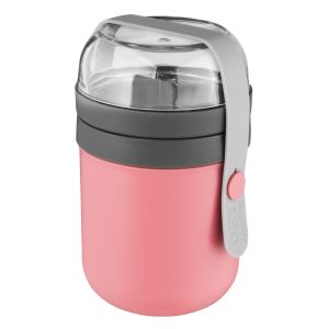 Dual Lunch pot Pink