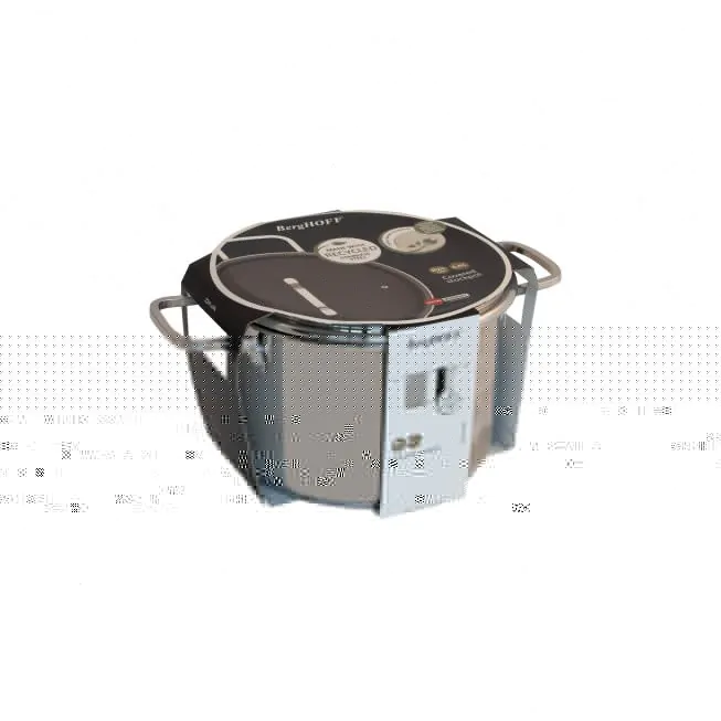 Divory Pentola 24 Cm 4L Con Coperchio – Adatta A Induzione, Manici Rimovibili, Antiaderente Greblon, Forno E Lavastoviglie - 2