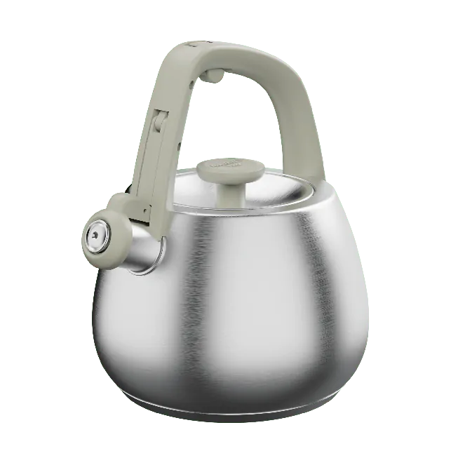 Bollitore Fischietto Acciaio Inox 2,5L Piano Cottura Elettrico