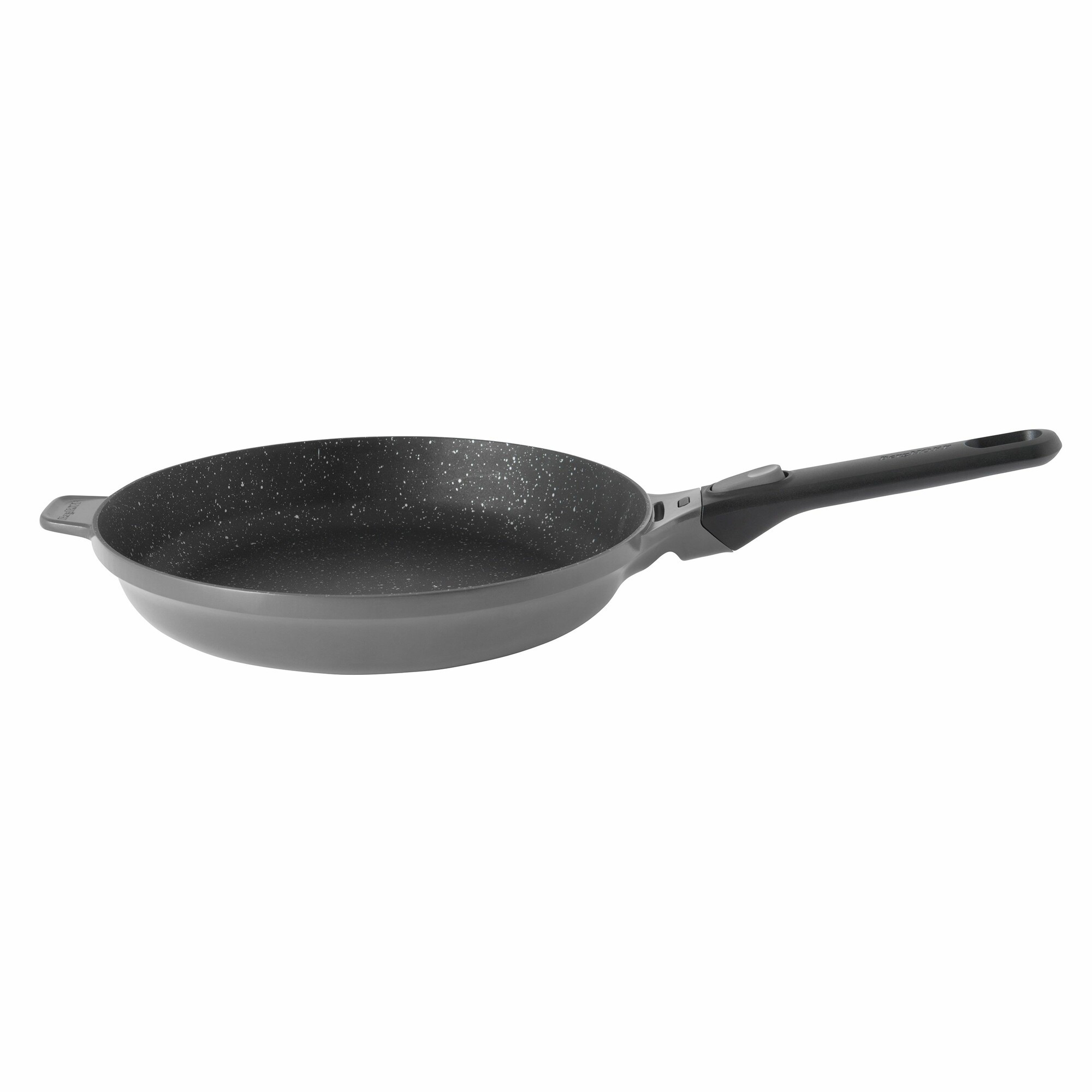 Non Stick Frying 28cm Cooking Cookware Pan Black Aluminium Cast Iron 