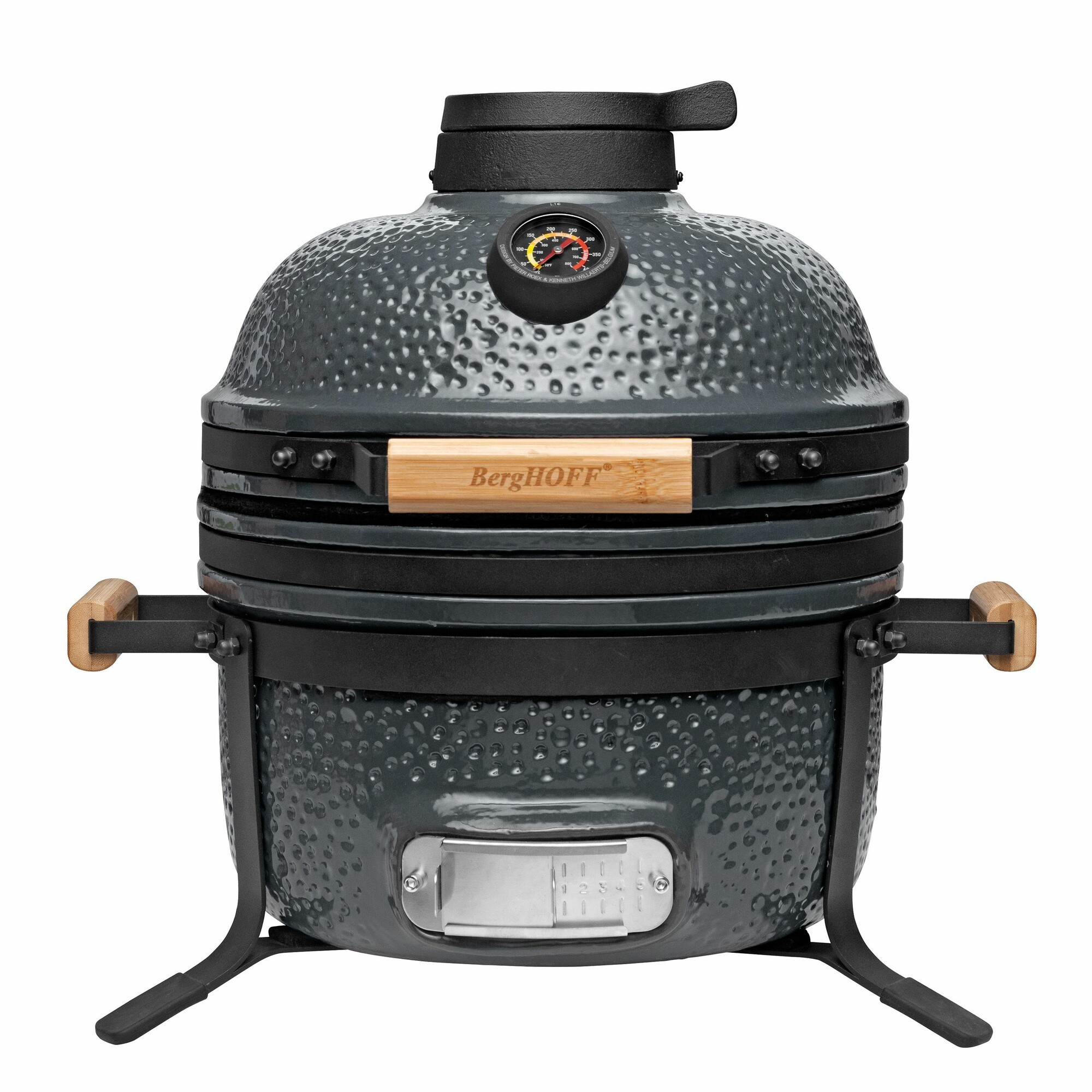 Ceramic BBQ and Oven Medium Grey 40 cm | Official Website