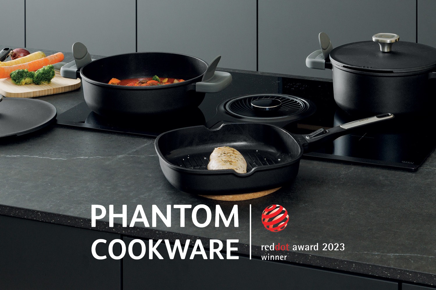 De keuze is aan jou met Red Dot Award 2023 winnaar: Leo Phantom cookware